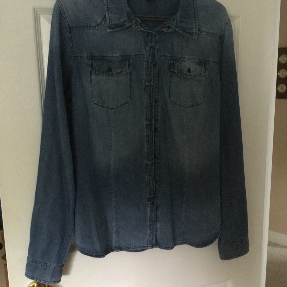New Cotton Denim Shirt